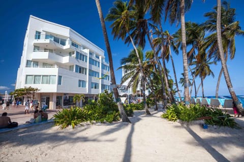 Property building, Beach, Street view