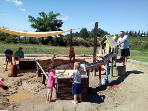 Natural landscape, Children play ground, children