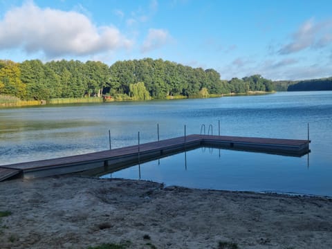 Domek nad jeziorem Bystrzyna Nature lodge in West Pomeranian Voivodeship, Poland