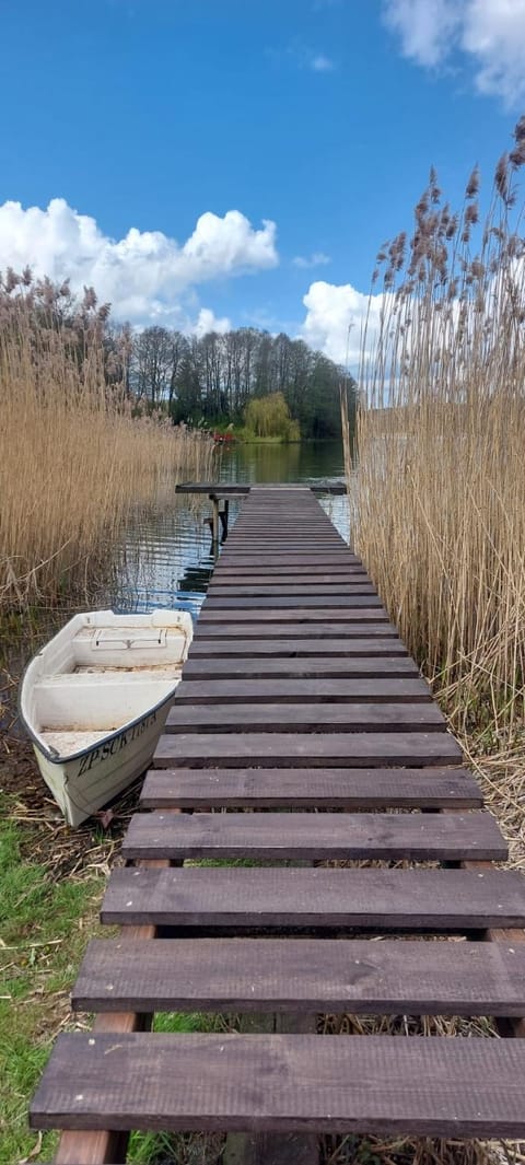 Domek nad jeziorem Bystrzyna Nature lodge in West Pomeranian Voivodeship, Poland