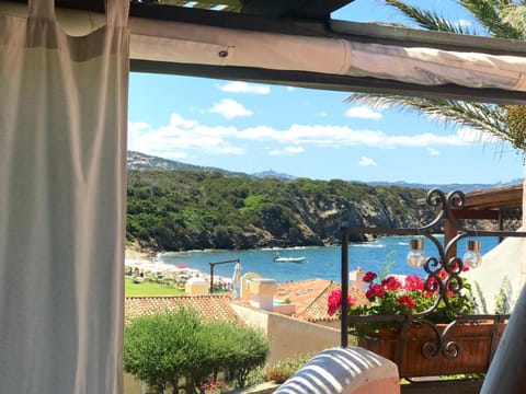 Balcony/Terrace, Beach, Garden view, Sea view, Sunset