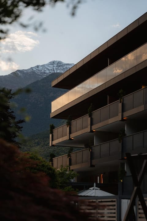 Property building, Spring, Summer, Sunset