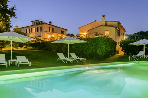 Property building, Night, Pool view, Swimming pool, Swimming pool