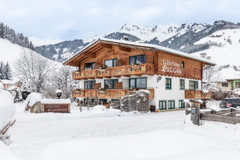 Property building, Winter, Mountain view