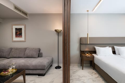 Photo of the whole room, Seating area, Bedroom