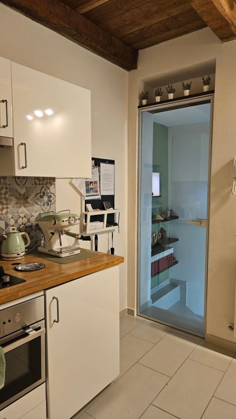 Kitchen or kitchenette, kitchen