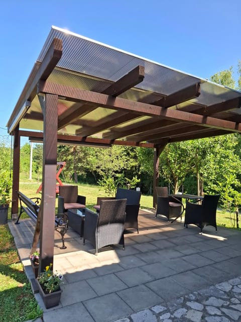 Patio, Garden, Seating area, Garden view