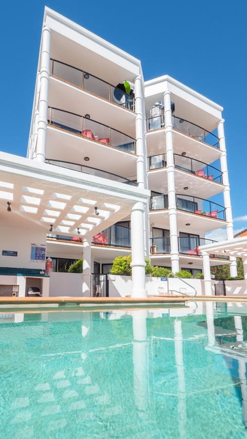 Property building, Pool view, Swimming pool