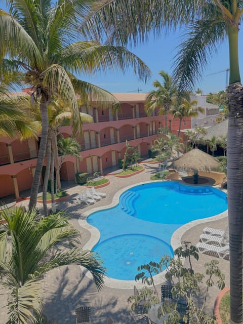 Property building, Pool view, Swimming pool