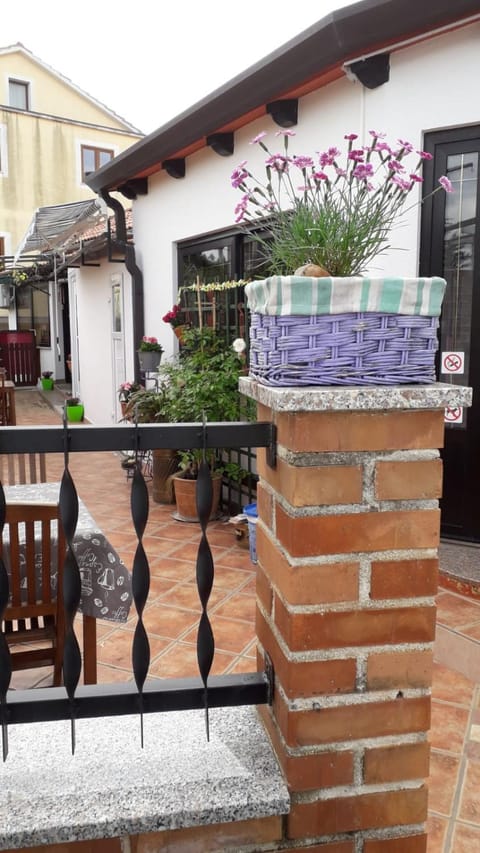 Property building, Patio