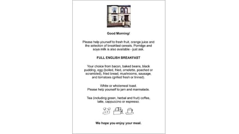 Food, Breakfast, English/Irish breakfast