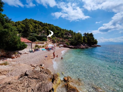 Property building, Natural landscape, Beach, Sea view