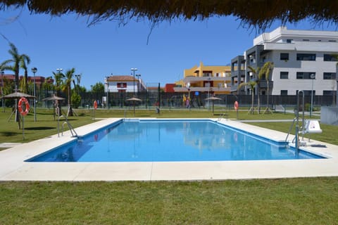 Property building, Pool view, Swimming pool