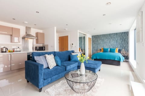 Kitchen or kitchenette, Living room, Photo of the whole room, Seating area