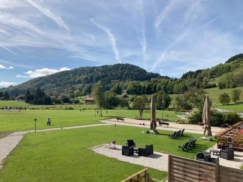 Patio, Natural landscape, Summer, Garden, Garden view
