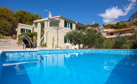Facade/entrance, Day, Summer, Garden, Pool view, Swimming pool