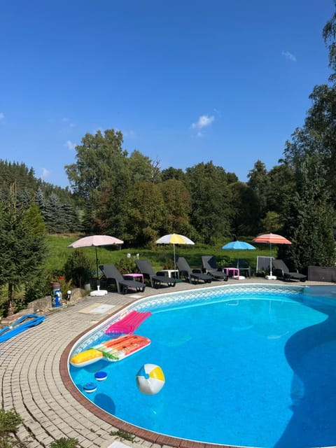 Day, Natural landscape, Garden, Pool view, Swimming pool, Swimming pool, Sports