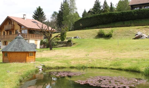 Property building, Spring, Day, Garden