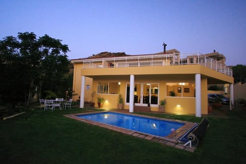 Property building, Swimming pool, Sunrise, Sunset