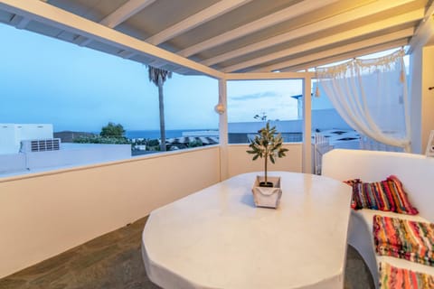 Patio, Facade/entrance, Bird's eye view, Balcony/Terrace, Decorative detail, Sea view