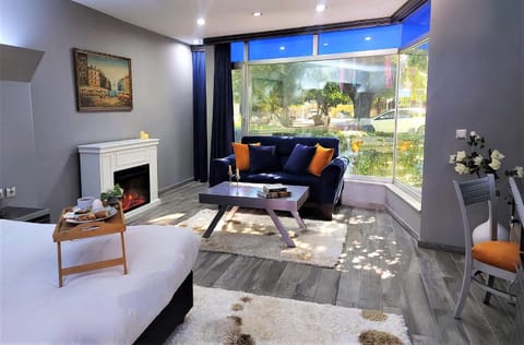 Photo of the whole room, Seating area, Garden view, flat iron