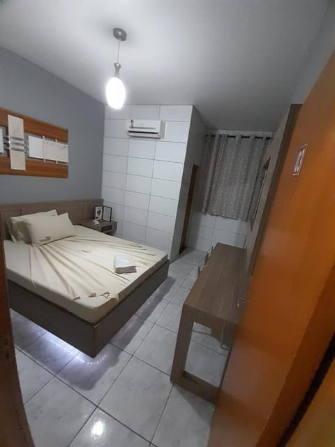 Bed, Photo of the whole room, Bedroom, towels, air conditioner