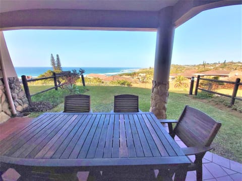 Patio, Garden view, Sea view