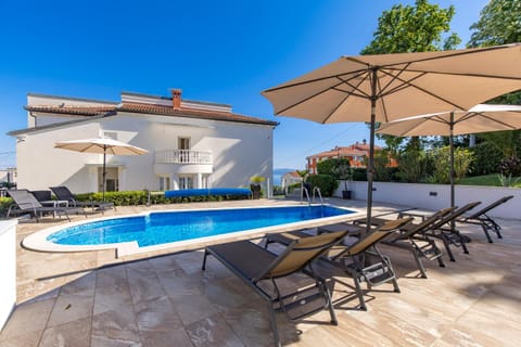 Property building, Patio, Day, Pool view, Swimming pool, sunbed