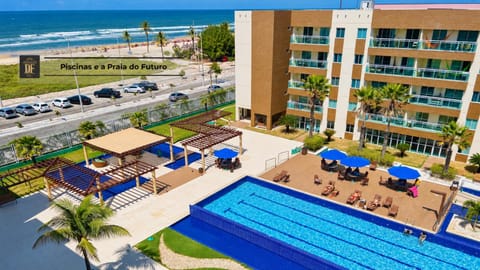 Property building, Nearby landmark, Day, Natural landscape, Bird's eye view, Beach, Pool view, Sea view, Swimming pool, Location, sunbed