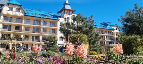 Property building, Garden view