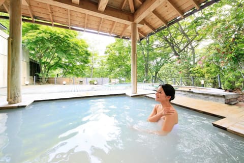 Summer, Hot Spring Bath, Open Air Bath