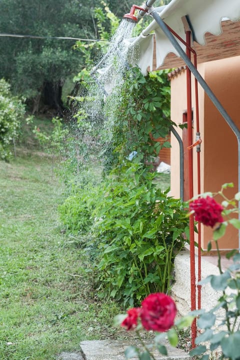 Family Holiday Apartment with garden & BBQ House in Corfu, Greece