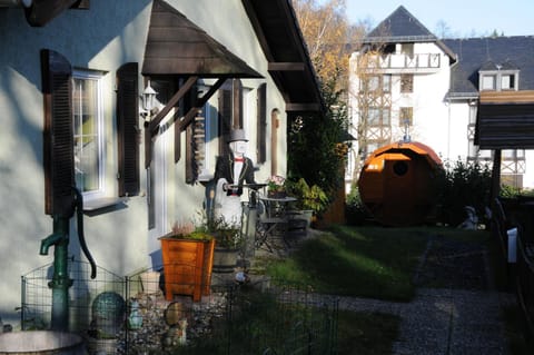 Facade/entrance, Garden, Sauna