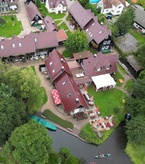 Property building, Natural landscape, Bird's eye view