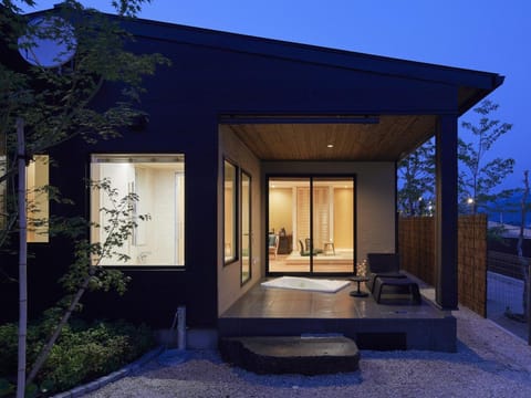 Property building, Night, Natural landscape, Bathroom, Balcony/Terrace, Open Air Bath
