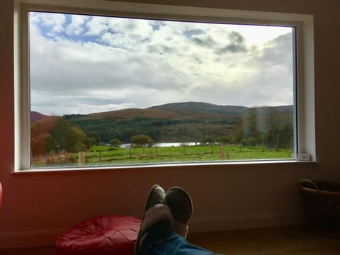 Natural landscape, Living room, Mountain view, River view