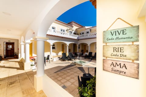 Patio, Lobby or reception