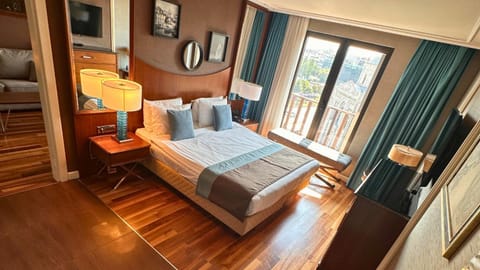 Bed, Living room, Photo of the whole room, Seating area, Bedroom
