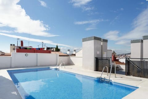 Spring, Winter, Summer, Autumn, Pool view, Swimming pool, Swimming pool, Time of day
