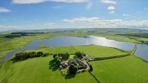 Nearby landmark, Natural landscape, Bird's eye view, Lake view
