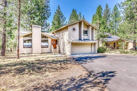 Sundial on Deck House in Sunriver