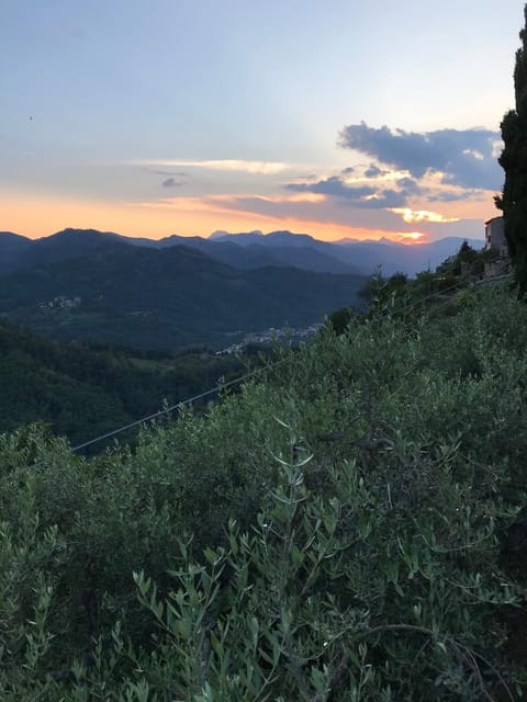 Natural landscape, Mountain view, Sunset