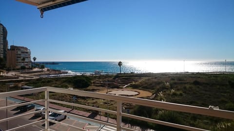 Nearby landmark, Natural landscape, View (from property/room), Balcony/Terrace, Beach, Sea view