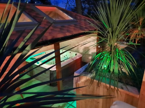 Garden, Hot Tub, Garden view