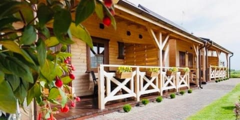 Domki Marlin Nature lodge in West Pomeranian Voivodeship, Poland