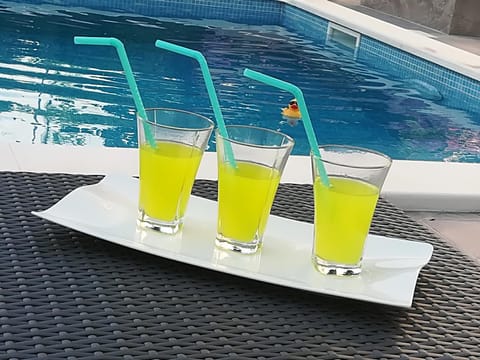 Summer, Swimming pool, Swimming pool, Sunset