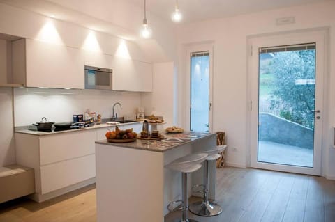 Spring, Kitchen or kitchenette, Garden view, Mountain view, Sunset, Inner courtyard view