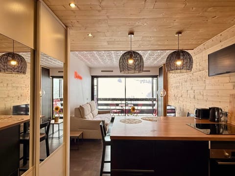 La Clusaz - Studio rénové 4 pers - Vue superbe - FR-1-437-17 Apartment in La Clusaz