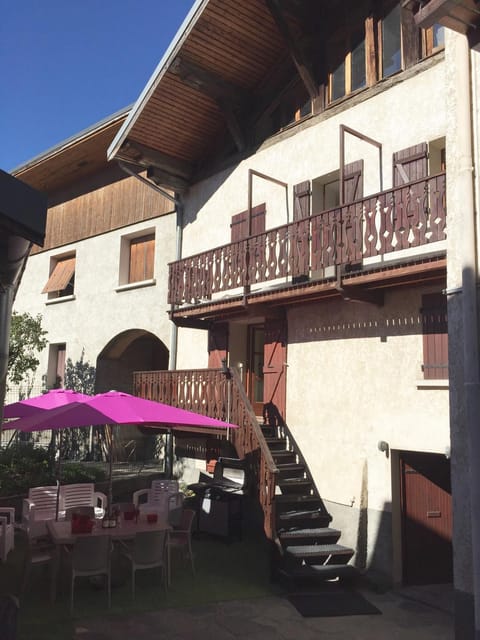 Property building, Patio