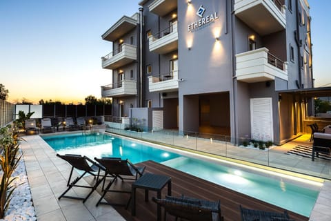 Pool view, Swimming pool